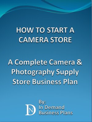 cover image of How to Start a Camera Store